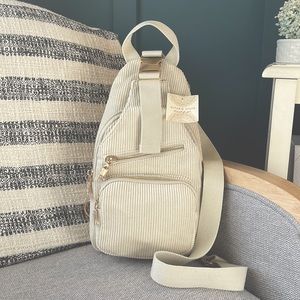 Ivory Sling Bag (NWT)